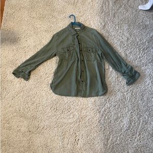 Oversized button down